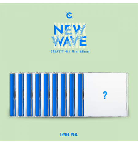 CRAVITY – 4th Mini Album [NEW WAVE] (Jewel Ver.) (Limited Edition) (Random Ver.)