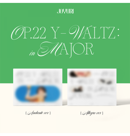 Jo YuRi - The 1st Mini Album [Op.22 Y-Waltz : in Major] (Random Ver.)