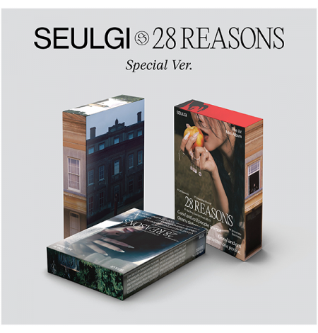 Skip to the beginning of the images gallery SEULGI - Mini Album Vol.1 [28 Reasons] (Red Velvet) (Special Ver.) (Random Ver.)