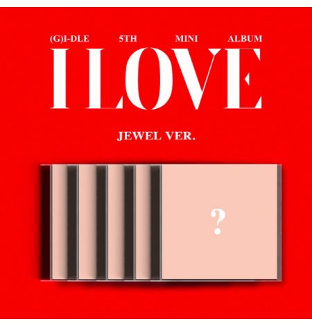 (G)I-DLE - 5th Mini Album [I love] (JEWEL VER.) (Random Ver.)