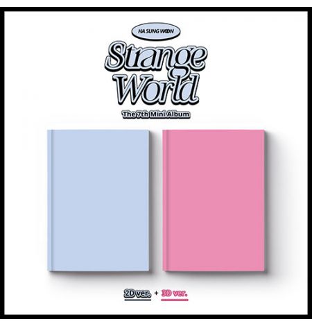 HA SUNG WOON - The 7th Mini Album [Strange World] (Photobook) (FULL SET)