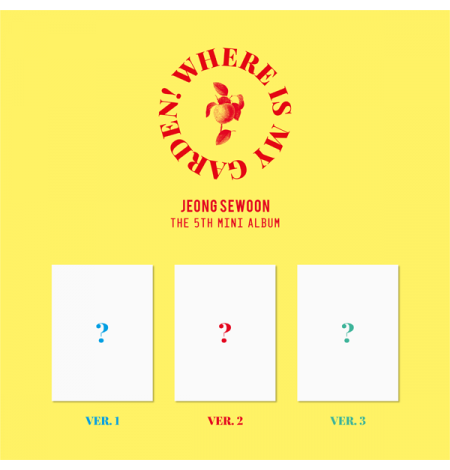Jeong Se Woon – Mini Album Vol.5 [Where is my Garden!] (Random Ver.)