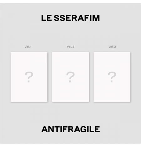 LE SSERAFIM – 2nd Mini Album [ANTIFRAGILE] [3CD SET]