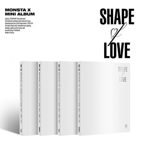 MONSTA X - Mini Album Vol.11 [SHAPE of LOVE] (FULL SET)