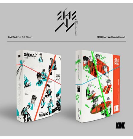 OMEGA X - 1st Full Album [樂서(Story Written in Music)] (Random Ver.)