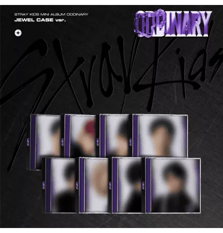 Stray Kids - Mini Album [ODDINARY] (JEWEL CASE ver.) (FULL SET)