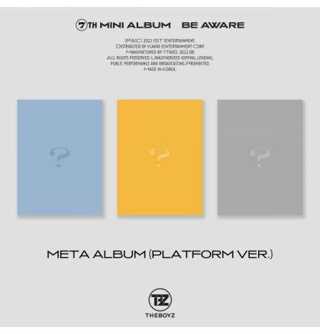 THE BOYZ – Mini Album Vol.7 [BE AWARE] META ALBUM (Platform Ver.) (Random Ver.)