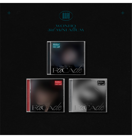 WONHO – Mini Album Vol.3 [FACADE] (Jewel ver.) (FULL SET)