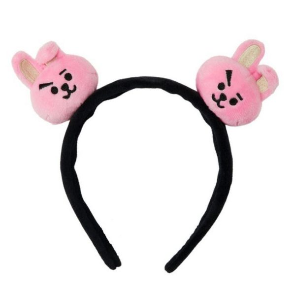13CM-BT21-Headband-Hair-Ring-Headdress-Koala-Pony-Yellow-Dog-Love-Cartoon-Headband-Plush-Doll-Doll-5