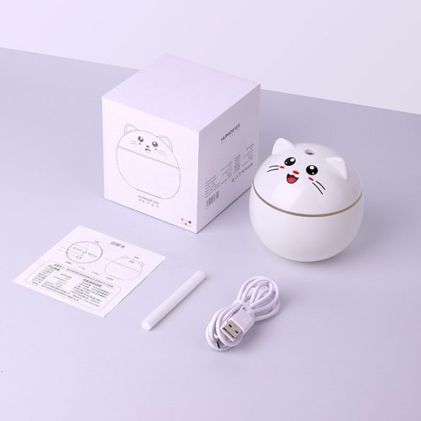 300ml-Air-Humidifier-USB-Lamps-Mini-for-Home-Ultrasonic-Car-Mist-Maker-with-Colorful-Night-Cat-5