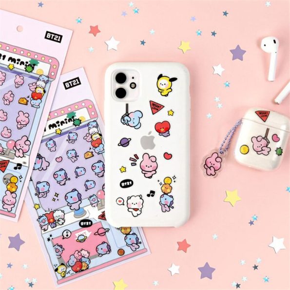 BT21-New-Mini-Sticker-DIY-Notebook-Phone-Case-Decorative-Stickers-Kawaii-Anime-Cute-Cartoon-Birthday-Gift-2