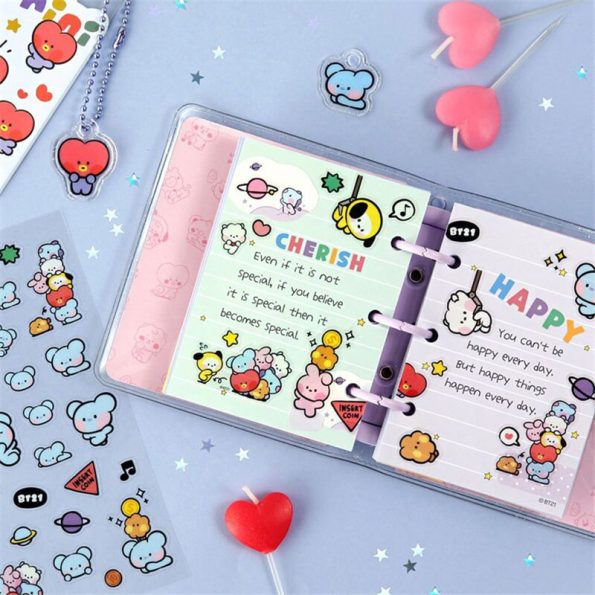 BT21-New-Mini-Sticker-DIY-Notebook-Phone-Case-Decorative-Stickers-Kawaii-Anime-Cute-Cartoon-Birthday-Gift-3