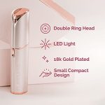 Finishing-Touch-Flawless-Facial-Hair-Remover-for-Women-WhiteRose-Gold-Electric-Face-Razor-for-Women-with-LED-Light-for-Instant-and-Painless-Hair-Removal-0