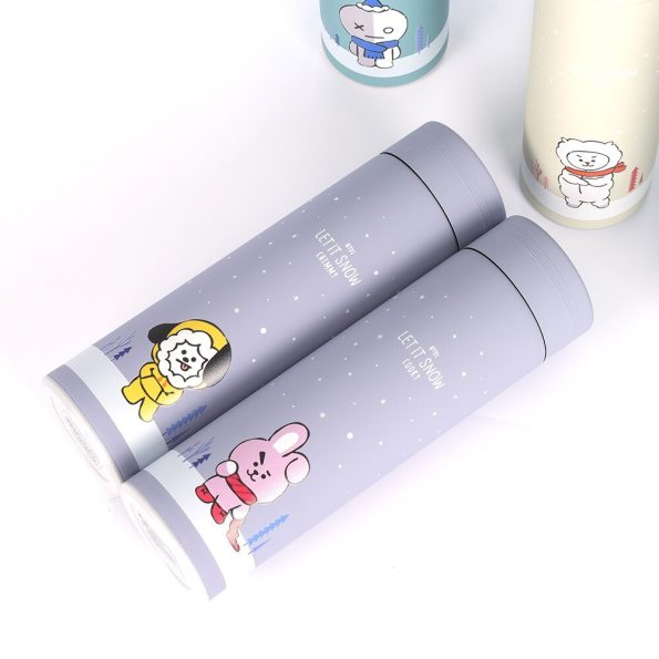 Kawaii-BT21-Water-Cup-Insulation-Cup-Creative-Cute-Anime-Cartoon-Stainless-Steel-Cup-The-Best-Holiday-3