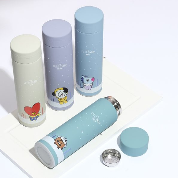 Kawaii-BT21-Water-Cup-Insulation-Cup-Creative-Cute-Anime-Cartoon-Stainless-Steel-Cup-The-Best-Holiday