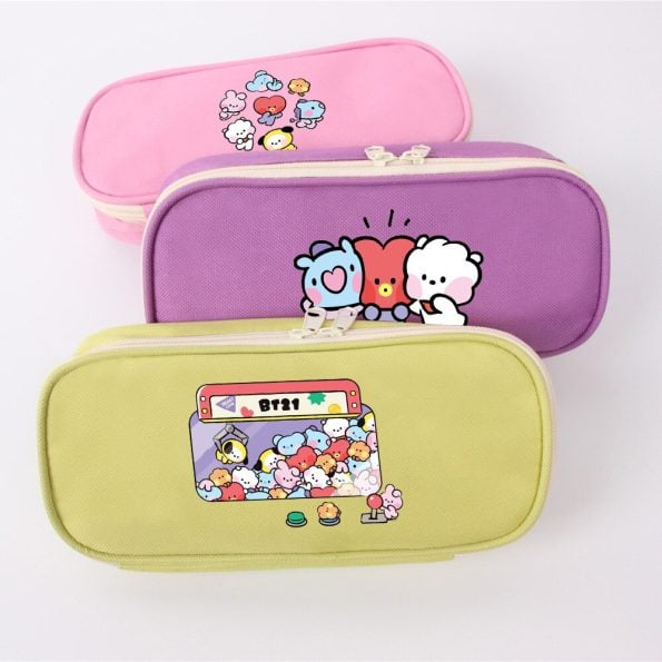 Kawaii-Bt21-Anime-Baby-Series-Pencil-Pouch-Coin-Purse-Pencil-Storage-Bag-Canvas-Stationery-Bag-Holiday-1