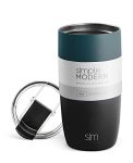 Simple-Modern-Travel-Coffee-Mug-Tumbler-with-Clear-Flip-Lid-Reusable-Insulated-Stainless-Steel-Coffee-Thermos-Gifts-For-Men-Women-Mom-Dad-Voyager-Collection-16oz-Sweet-Taffy-0-1