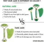 4-in-1-Jade-Roller-and-Gua-Sha-Set-Jade-Face-Roller-with-Eye-Massager-Jade-Gua-Sha-Ridged-Roller-Massager-Jade-Roller-for-Face-Real-Jade-100-Jade-Stone-Roller-Warm-Facial-Massager-or-Ice-Roller-0
