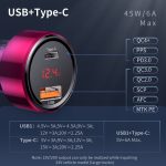 Baseus-45W-Car-Charger-QC-4-0-3-0-For-Xiaomi-Huawei-Supercharge-SCP-Samsung-AFC