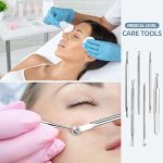 JPNK-Blackhead-Remover-Tool-Comedones-Extractor-Acne-Removal-Kit-for-Blemish-Whitehead-Popping-6-Pcs-Zit-Removing-for-Nose-Face-Tools-with-a-Leather-Bag-0