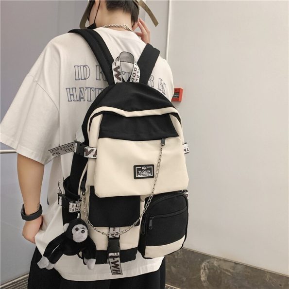 Korean-schoolbag-female-student-backpack-large-capacity-fashion-boy-backpack-computer-bag-femal-school-backpack-school-2