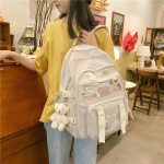 Middle-Student-School-Bags-for-Girls-Cute-Casual-School-Backpack-Women-Bookbags-Waterproof-Nylon-Korean-Casual