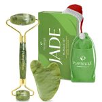 Premium-Certified-Jade-Roller-Gift-and-Gua-Sha-Set-Includes-Anti-Aging-Face-Roller-and-Gua-Sha-Facial-Tool-Face-Massager-for-Your-Skincare-Routine-by-Plantifique-0