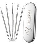 TAYTHI-Blackhead-Remover-Tool-Pimple-Popper-Tool-Kit-Blackhead-Extractor-tool-for-Face-Extractor-Tool-for-Comedone-Zit-Acne-Whitehead-Blemish-Stainless-Steel-Extraction-tools-0