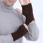 Women-Long-Fingerless-Gloves-Winter-Mitten-Knitted-Warmer-Arm-Sleeve-Thin-Casual-Soft-Fingerless-Unisex-Gloves