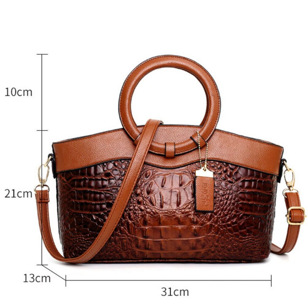 Leather Bags Women 2023, Handbag Crocodile, Messenger Bags, Crocodile Bag
