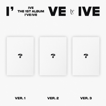 [3CD SET] IVE - THE 1ST ALBUM [I've IVE] (VER.1 + VER.2 + VER.3)