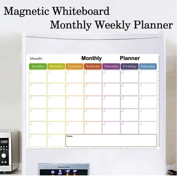 A3-Size-Magnetic-Monthly-Weekly-Planner-Calendar-Table-Dry-Erase-Whiteboard-Blackboard-Fridge-Sticker-Message-Board-3