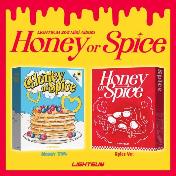 LIGHTSUM 2nd Mini Album Honey or Spice Random Ver