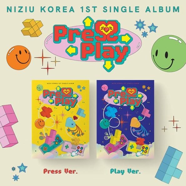 NiziU 1st Single Album Press Play Press Ver Play Ver