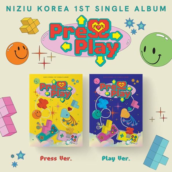NiziU 1st Single Album Press Play Random Ver