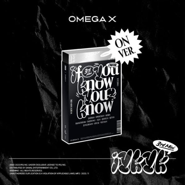 OMEGA X 3rd Mini Album iykyk ON ver