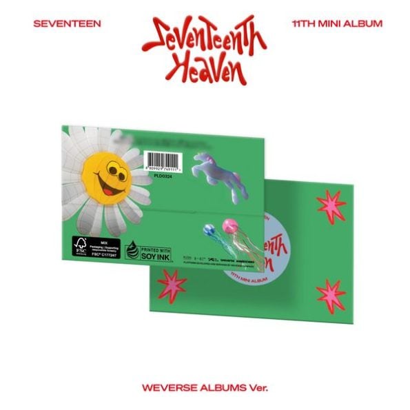 SEVENTEEN – 11th Mini Album [SEVENTEENTH HEAVEN] (Weverse Albums ver.)