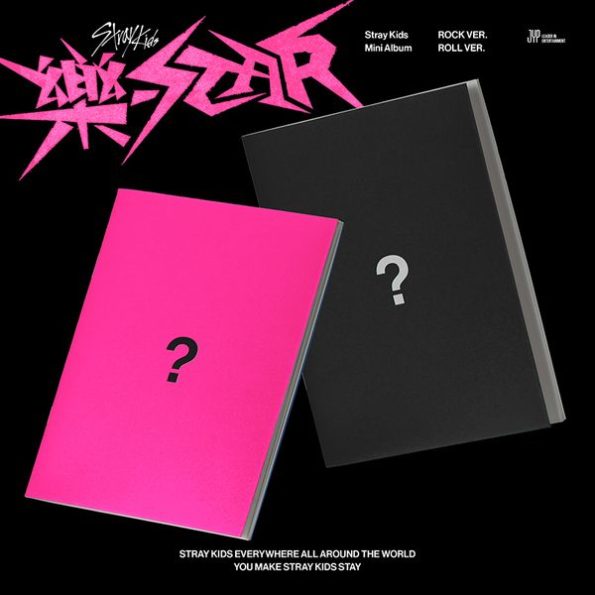 Stray Kids Mini Album 樂-STAR ROCK VER ROLL VER