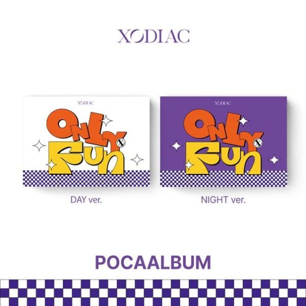 XODIAC 1st Single Album ONLY FUN POCAALBUM DAY Ver NIGHT Ver