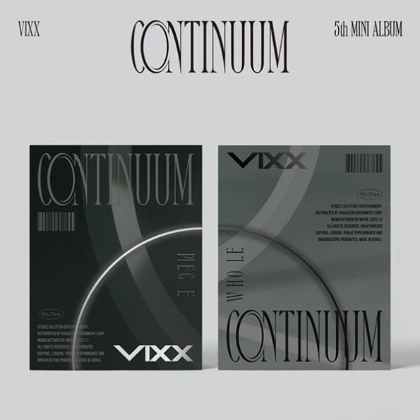 VIXX – 5th Mini Album [CONTINUUM] (PIECE ver. + WHOLE ver.)