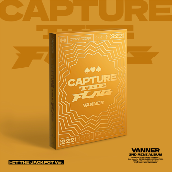 VANNER – 2ND MINI ALBUM [CAPTURE THE FLAG] (HIT THE JACKPOT Ver.)