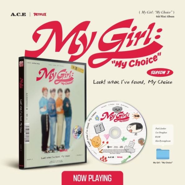 A.C.E 6th Mini Album My Girl My Choice My Girl Season