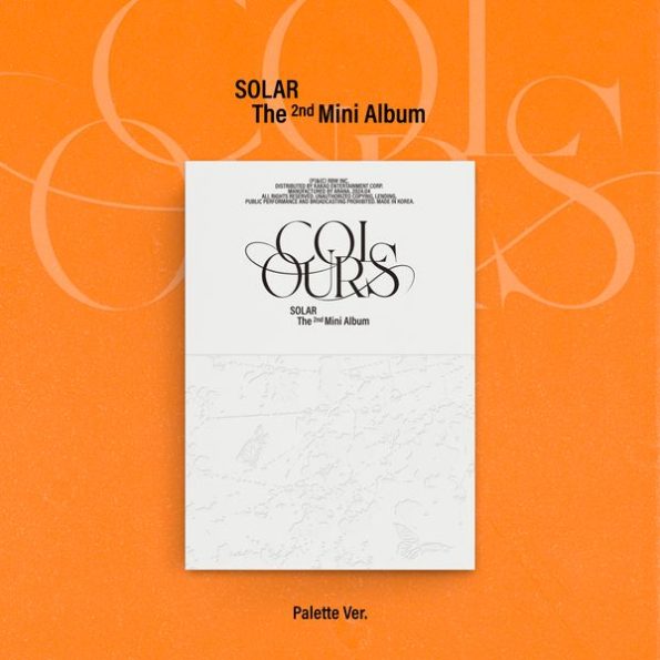 Solar – 2nd Mini Album [COLOURS] (Palette Ver.)