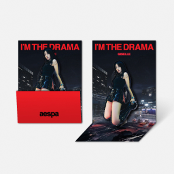 aespa – [BLACK] Drama – POP-UP CARD