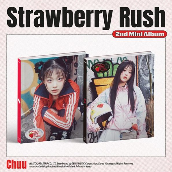 [2nd] [Special Gift] CHUU – 2nd Mini Album [Strawberry Rush] (Random Ver.)