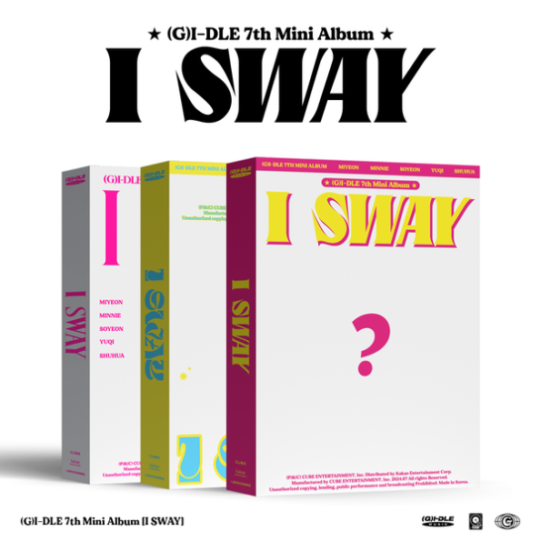 [3CD SET] (G)I-DLE – 7th Mini Album [I SWAY]