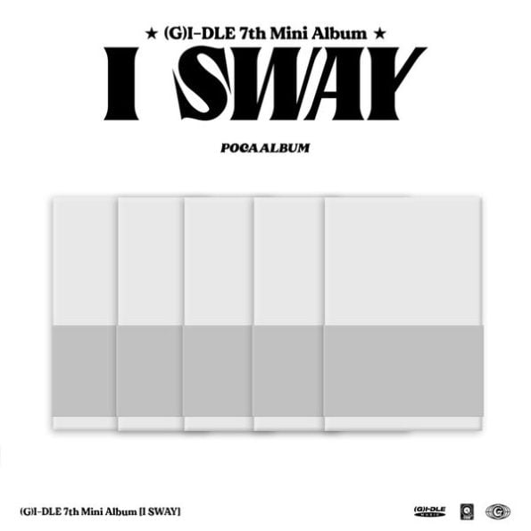 [5CD SET] (G)I-DLE – 7th Mini Album [I SWAY] (POCA ALBUM Ver.)