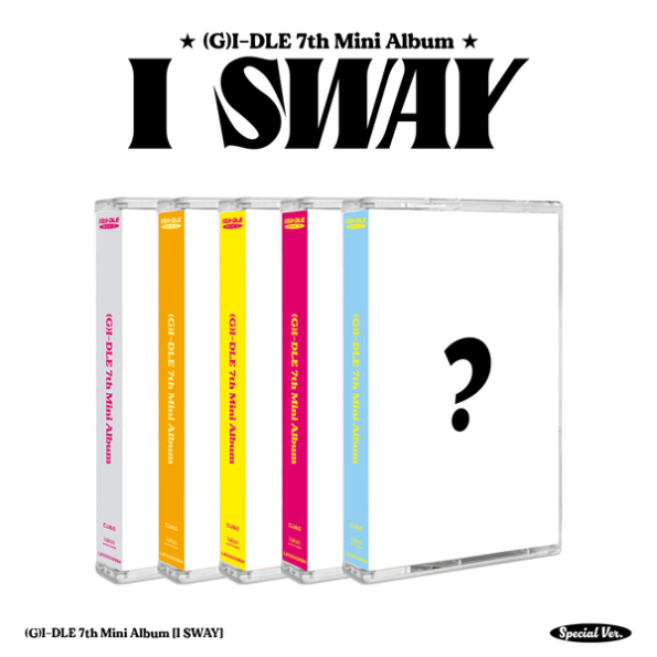 [5CD SET] (G)I-DLE – 7th Mini Album [I SWAY] (Special Ver.) (MC Ver.)