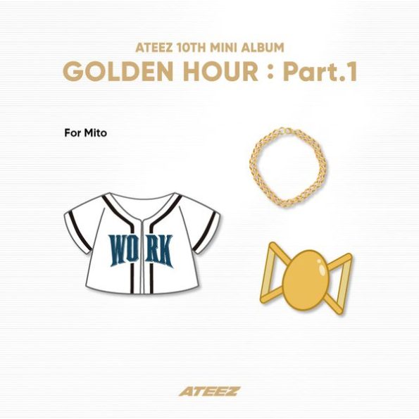 ATEEZ – [OFFICIAL MD] Mito WORK SET