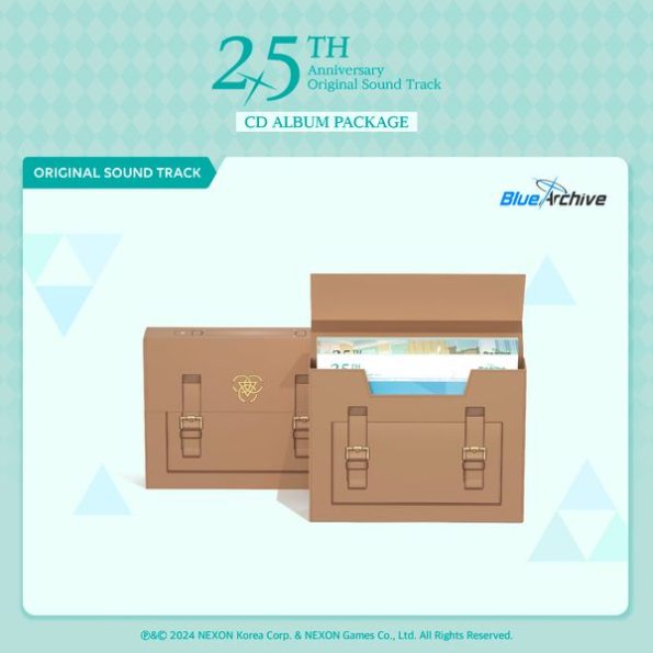 BLUE ARCHIVE 2.5th ANNIVERSARY OST (CD ALBUM PACKAGE)